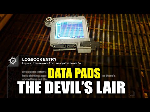The Devil's Lair "DATA PADS LOCATIONS" Week 3 - Edge of Fate