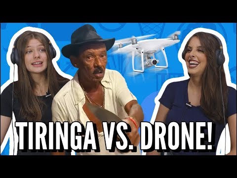JOVENS REAGEM A TIRINGA VERSUS O DRONE - COMÉDIA SELVAGEM