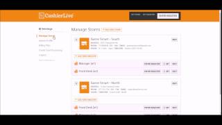 Cashier Live video