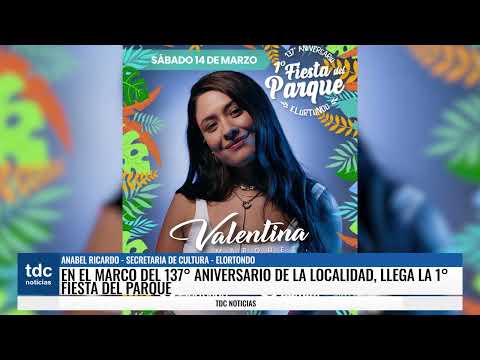 ELORTONDO | EN EL MARCO DE L 137° ANIVERSARIO DE LA LOCLAIDAD, LLEGA LA 1° FIESTA DEL PARQUE