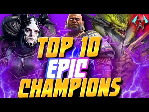 TOP 10 Epic Champions in RAID: Shadow Legends (Best Epic Tier List 2025)