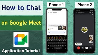 How to Send Messages or Chat on Google Meet App