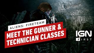 Знакомство с классами Gunner и Technician в Aliens: Fireteam
