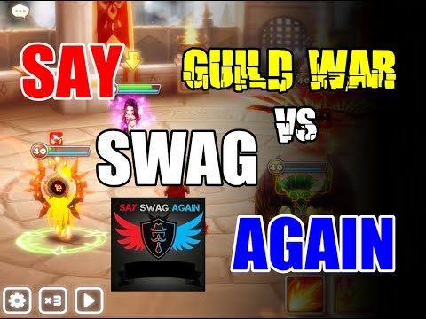 Summoners War | GLOBAL GUILD WAR vs Say SWAG Again | Tesarion MVP!!!