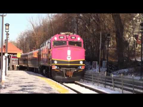 HD Rare Keolis Geometry Train in Haverhill MA December 12th 2019
