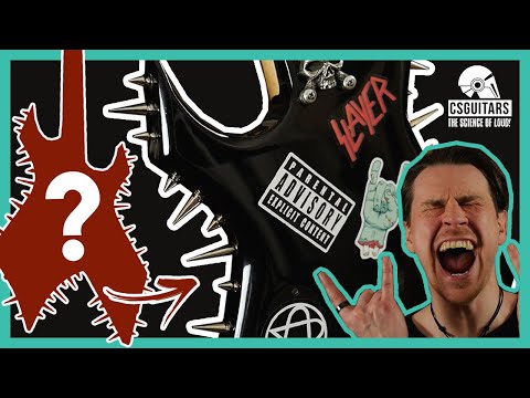 I put SPIKES on a GUITAR?!! | Ultimate Teenager's METAL Guitar