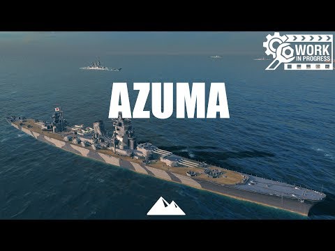 AZUMA [WiP], unkonventionell ungeschickt! - World of Warships | [Division] [Deutsch] [60fps]