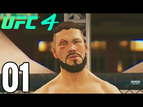 UFC 4 Career Mode Walkthrough Part 1 - THE AMATEURS