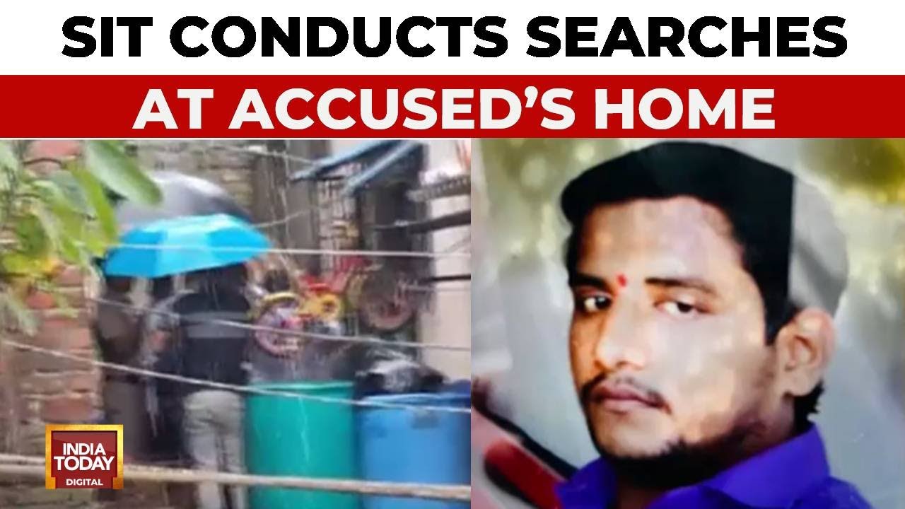 Maharashtra School Rape Probe: SIT Conducts Searches At Accused Akshay Shinde's Home | India Today