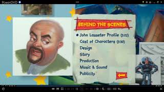 Toy Story 2:Special Edition Disc 2 2005 DVD Menu W
