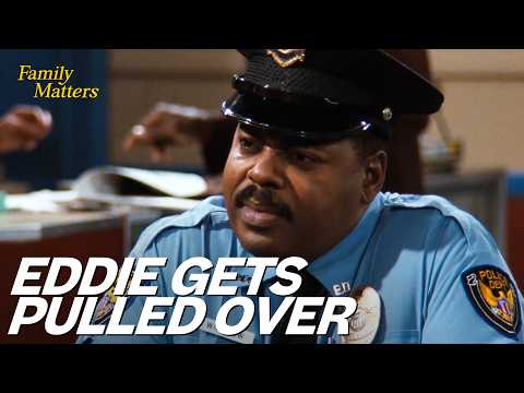 Eddie Gets Pulled Over | Family Matters