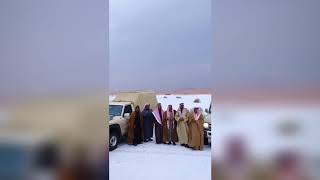 بردية نادرة يوم السبت ١٦/١١/٢٠١٩ في الجوف بالسعودية .. سبحان الله