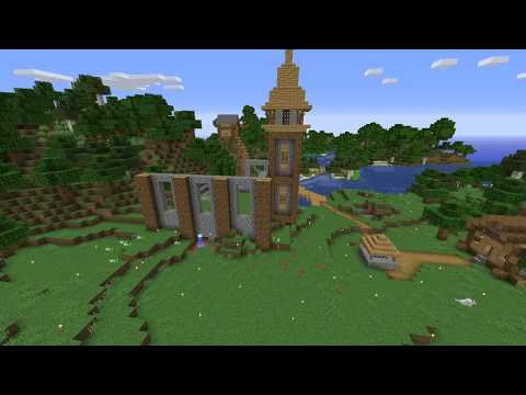 Minecraft Kirche bauen.