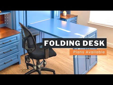 How to Build a Murphy Desk - Step by Step Plans