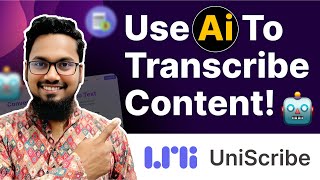 Transcribe Audio & Video in Seconds with Uniscribe | Uniscribe AI Transcription Lifetime Deals