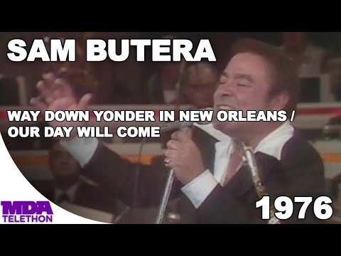 Sam Butera - Way Down Yonder In New Orleans & Our Day Will Come | 1976 | MDA Telethon