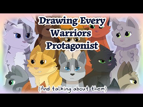 Drawing & Talking About EVERY Warriors Protagonist – Sunny's Spiel | Warriors Analysis