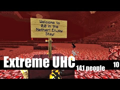 Extreme UHC-  10 -Spectator mode commentary