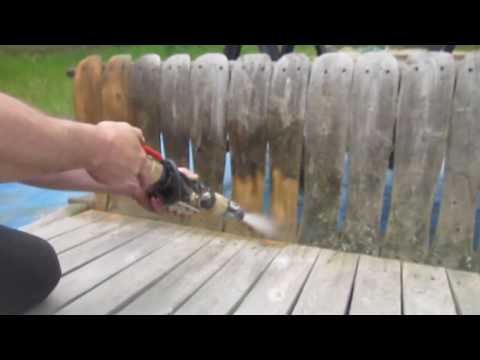 Renew Dustless Sandblasting Wood Restoration