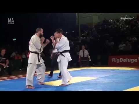 Jonatan Redondo (Spain) v Denis Chepkasov (Russia) QTR Final British Open Knockdown Tournament 2014