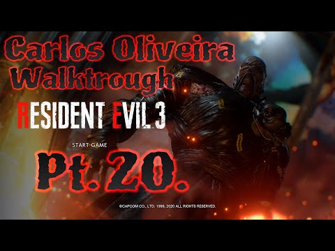 Resident Evil 3: Carlos Oliveira walktrough pt.20.