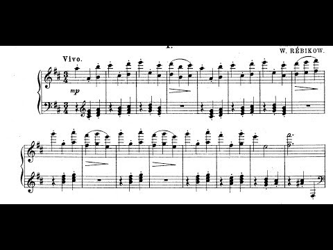 Vladimir Rebikov - 3 Etudes