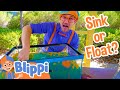 Sink Or Float V1 Blippi Kids Songs Moonbug Kids