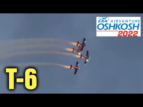 Aeroshell Aerobatic Team Night Show - EAA AirVenture Oshkosh 2022