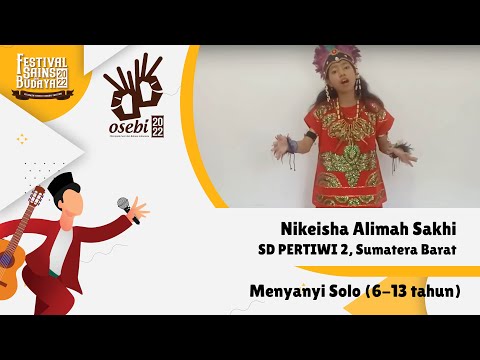 Nikeisha Alimah Sakhi - Lembayung Bali (Sarasdewi) | Menyanyi Solo 6-13 | OSEBI 2022 Final