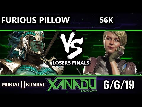 F@X 305 Mortal Kombat 11 - Furious Pillow (Kotal Kahn) Vs. 56k (Cassie Cage) - MK 11 Losers Finals