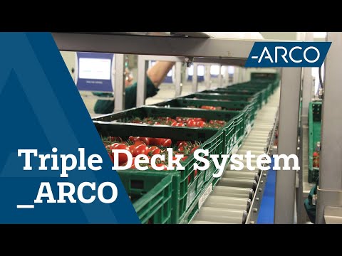 Automatic Tomato Packaging: Triple Deck System - Agri & Food Machines - ARCO Solutions