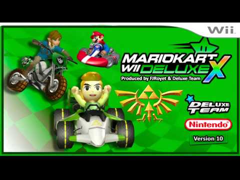 Mario Kart Wii Deluxe X - Triforce Cup - Rupees Cup - Cloud Cup [Wii]