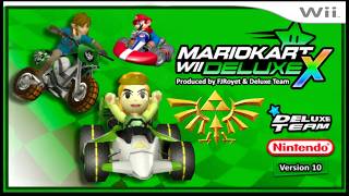 Mario Kart Wii Deluxe X - Triforce Cup - Rupees Cup - Cloud Cup [Wii]