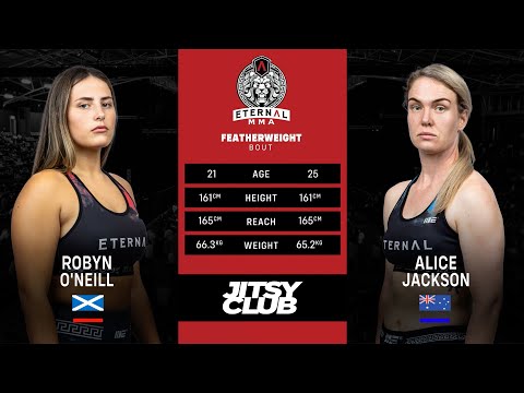 ETERNAL 70 - ROBYN O'NEILL VS ALICE JACKSON - WMMA FIGHT VIDEO