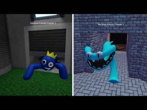 Rainbow Friends Chapter 1 and Chapter 2 Endings.