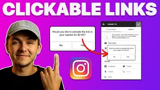 Clickable Links in Caption?? - New Instagram Feature?? 😱