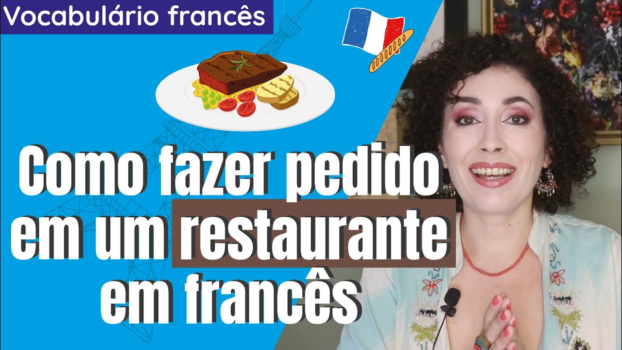 Vocabulário francês sobre cardápio de restaurante | Francês para iniciantes