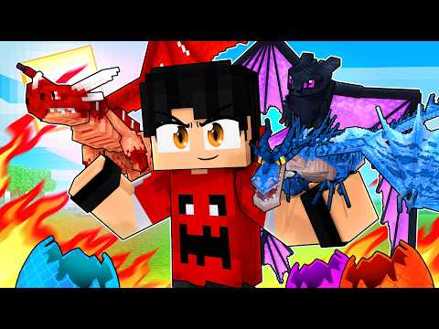 P3DRU é PAI DE DRAGÕES no Minecraft