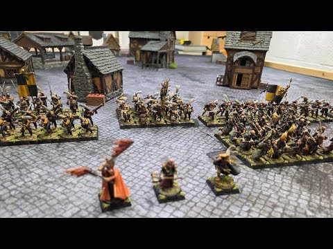 Empire of Man vs. Dark Elves - Warhammer Old World Battle Report