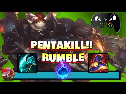 PENTAKILL con el NUEVO RUMBLE 🔥🔥| League of Legends 11.8