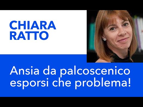 Chiara Ratto - Ansia da palcoscenico