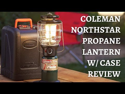 Coleman NorthStar Lantern w/ Hard Shell Case Review
