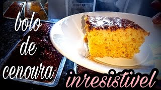 como fazer bolo de cenoura com cobertura de chocolate:uma resceita prtica simplesmente inresistivel
