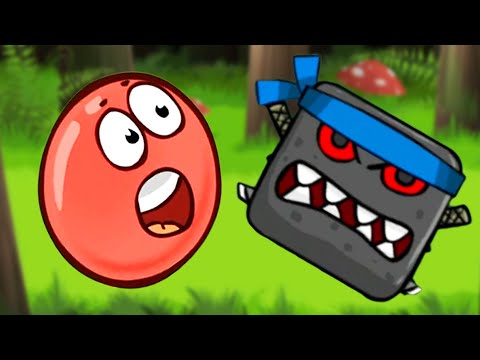 Red Ball vs NINJA BOSS! | Red Ball 4 Gameplay (World 2)