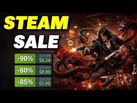 ⚡BEST STEAM DEALS Right NOW – 15 MUST-PLAY Games ON SALE