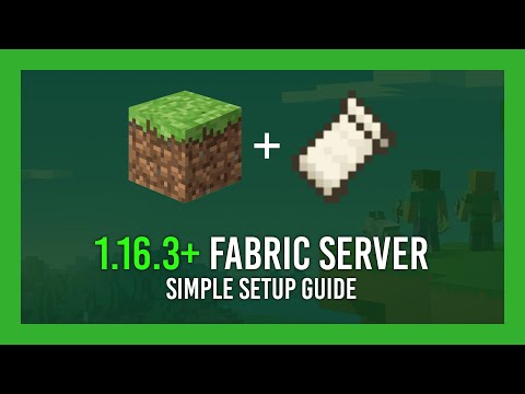 TroubleChute - How to: Set up a 1.16+ Fabric Minecraft Server | High Performance | 1.16.3+