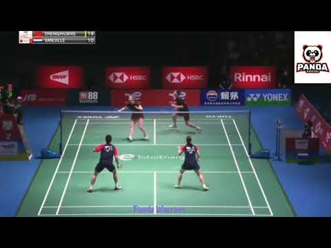 Badminton World championship 2022 Zheng/Huang vs Van Der Lecq/ Debora Jille ( China vs France )