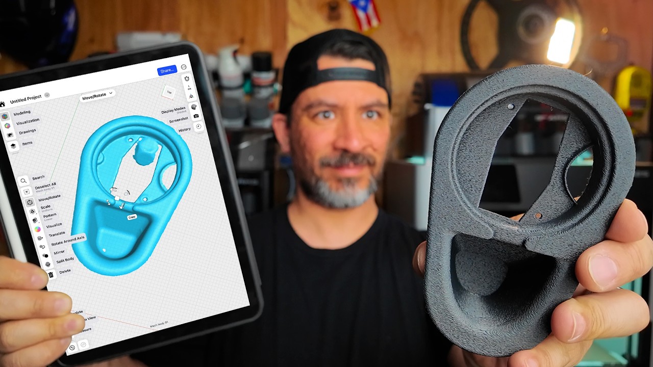 3 Ways To Reverse Engineer 3d Printed Car Parts With Shapr3d