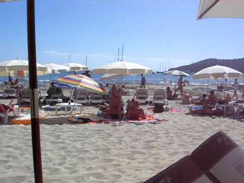sa trinxa beach bar ibiza summer 2009 la salinas beach
