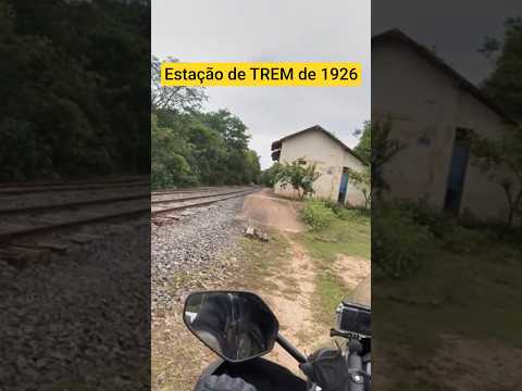 A ESTAÇÃO DE TREM DE GLAUCILANDIA DE 1926.